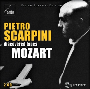 Pietro Scarpini - Discovered Tapes Mozart ryhmässä CD @ Bengans Skivbutik AB (3995947)