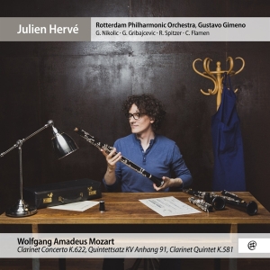 Julien Herve - Mozart: Clarinet Concerto K622/Quintettsatz Kv Anhang 9 ryhmässä CD @ Bengans Skivbutik AB (3995978)