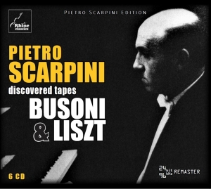 Pietro Scarpini - Plays Busoni And Liszt ryhmässä CD @ Bengans Skivbutik AB (3996005)