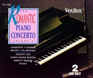 Various - Romantic Piano Concerto, Vol. 6 ryhmässä CD @ Bengans Skivbutik AB (3996730)