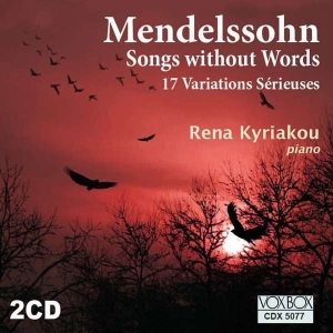 Mendelssohn Felix - Songs Without Words ryhmässä CD @ Bengans Skivbutik AB (3996732)