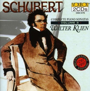 Schubert Franz - Complete Piano Sonatas, Vol. 3 ryhmässä CD @ Bengans Skivbutik AB (3996766)