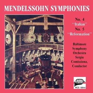 Mendelssohn Felix - Symphony No. 4 & 5 ryhmässä ME SUOSITTELEMME / Joululahjavinkki: CD @ Bengans Skivbutik AB (3997109)