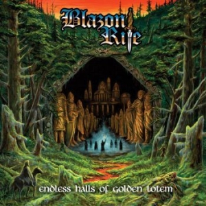 Blazon Rite - Endless Halls Of Golden Totem (Viny ryhmässä VINYYLI @ Bengans Skivbutik AB (4000550)