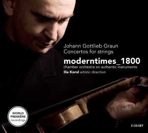 J.G. Graun - Concertos For Strings ryhmässä CD @ Bengans Skivbutik AB (4000728)