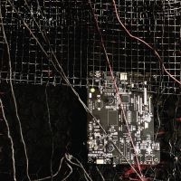 Merzbow/Prurient - Black Crows Cyborg (Coloured Vinyl) ryhmässä VINYYLI @ Bengans Skivbutik AB (4000961)