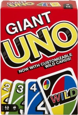 Mattel Games - Giant UNO ryhmässä MERCH @ Bengans Skivbutik AB (4004179)