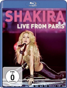 Shakira - Live From Paris ryhmässä Musiikki / Musiikki Blu-Ray / Pop @ Bengans Skivbutik AB (4007381)