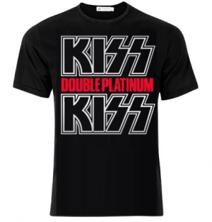 Kiss - Kiss T-Shirt Double Platinum ryhmässä MERCH @ Bengans Skivbutik AB (4010662)