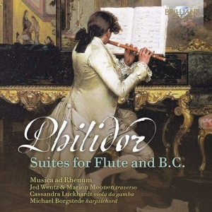 Philidor Pierre Danican - Suites For Flute And B.C. ryhmässä CD @ Bengans Skivbutik AB (4011070)