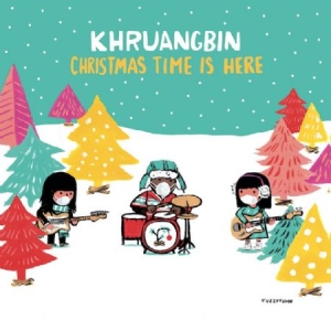 KHRUANGBIN - Christmas Time Is Here (Red Vinyl) ryhmässä Minishops / Khruangbin @ Bengans Skivbutik AB (4011759)