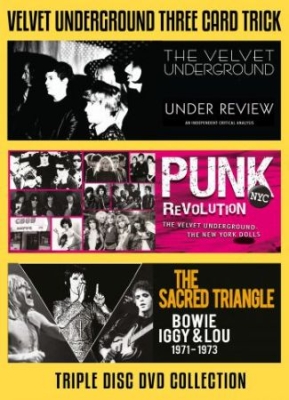 Velvet Underground - Three Card Trick (3 Dvd Documentary ryhmässä DVD & BLU-RAY @ Bengans Skivbutik AB (4013112)