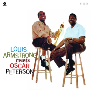 Louis & His All Sta Armstrong - Meets Oscar Peterson ryhmässä Minishops / Louis Armstrong @ Bengans Skivbutik AB (4013362)