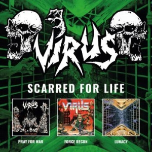 Virus - Scarred For Life (3 Cd) ryhmässä ME SUOSITTELEMME / Joululahjavinkki: CD @ Bengans Skivbutik AB (4017817)