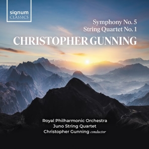 Gunning Christopher - Symphony No. 5 & String Quartet No. ryhmässä ME SUOSITTELEMME / Joululahjavinkki: CD @ Bengans Skivbutik AB (4017843)