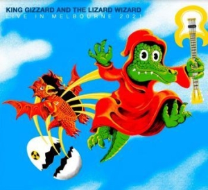 King Gizzard and the Lizard Wizard - Live In Melbourne 2021 ryhmässä CD @ Bengans Skivbutik AB (4022284)