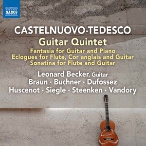 Castelnuovo-Tedesco Mario - Guitar Works ryhmässä ME SUOSITTELEMME / Joululahjavinkki: CD @ Bengans Skivbutik AB (4026335)