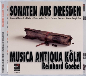 Reinhard Goebel - Sonaten Aus Dresden ryhmässä CD @ Bengans Skivbutik AB (4030193)