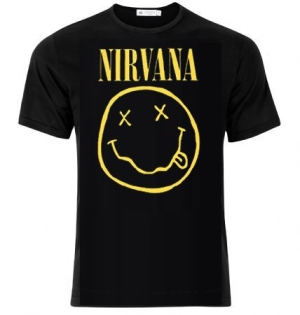 Nirvana - Nirvana T-Shirt Smiley ryhmässä Minishops / Nirvana @ Bengans Skivbutik AB (4036863)