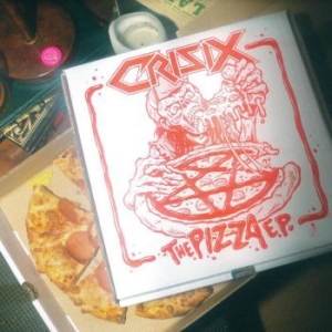 Crisix - Pizza Ep (Red) ryhmässä VINYYLI @ Bengans Skivbutik AB (4039608)