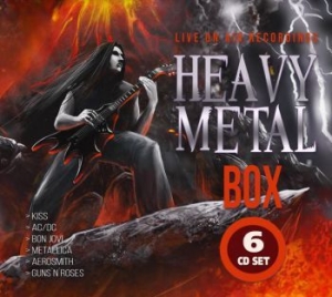 Various Artists - Heavy Metal Box - Live Recordings ryhmässä CD @ Bengans Skivbutik AB (4039624)