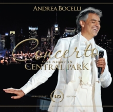 Andrea Bocelli - Concerto: One Night In Central Park ryhmässä -Start CD @ Bengans Skivbutik AB (4041107)