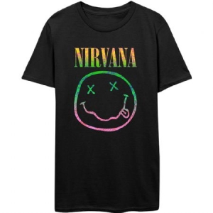 NIrvana - Nirvana Unisex Tee : Sorbet Ray Smiley ryhmässä Minishops / Nirvana @ Bengans Skivbutik AB (4042882r)