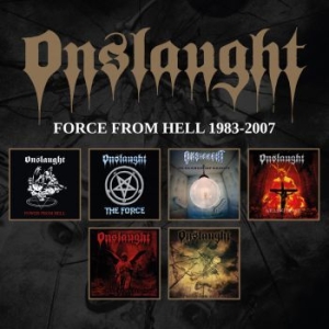 Onslaught - Force From Hell 1983-2007 (6 Cd) ryhmässä CD @ Bengans Skivbutik AB (4043898)