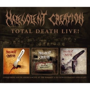 Malevolent Creation - Total Live Death (3 Cd) ryhmässä CD @ Bengans Skivbutik AB (4043899)