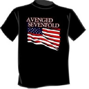 Avenged Sevenfold - T/S Flag  (L) ryhmässä Minishops / Avenged Sevenfold @ Bengans Skivbutik AB (4044077)