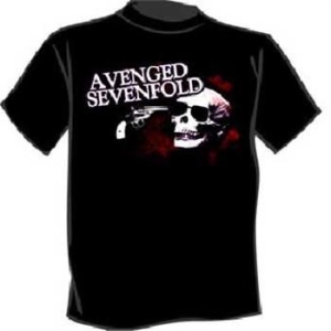 Avenged Sevenfold - T/S Skeleton Gun  (S) ryhmässä Minishops / Avenged Sevenfold @ Bengans Skivbutik AB (4044078)