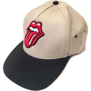 Rolling Stones - Classic Tongue Sand/Bl Snapback C ryhmässä -Start Merch @ Bengans Skivbutik AB (4045106)