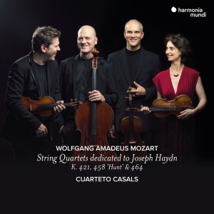 Cuarteto Casals - Mozart String Quartets Dedicated To Haydn Vol.2 ryhmässä CD @ Bengans Skivbutik AB (4045244)