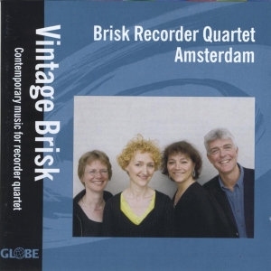 Brisk Recorder Quartet - Vintage Brisk ryhmässä CD @ Bengans Skivbutik AB (4045424)