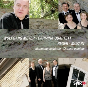 Reger - Clarinet Quintets ryhmässä CD @ Bengans Skivbutik AB (4045447)