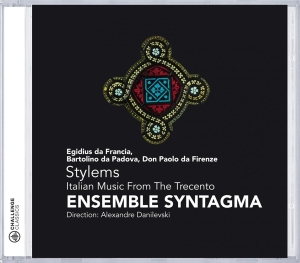 Ensemble Syntagma - Stylems-Italian Music From The Trecento ryhmässä CD @ Bengans Skivbutik AB (4045658)