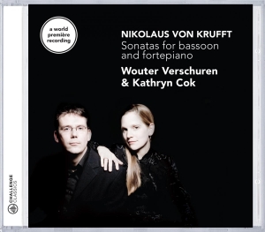 N. Von Krufft - Sonatas For Bassoon And Pianoforte ryhmässä CD @ Bengans Skivbutik AB (4045694)