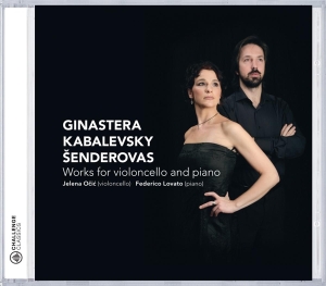 Ginastera - Works For Violoncello & Piano ryhmässä CD @ Bengans Skivbutik AB (4045881)