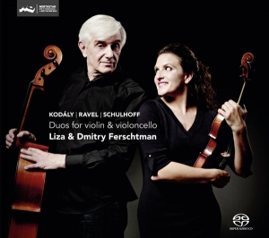 Liza & Dmitry Ferschtman - Duos For Violin & Violoncello ryhmässä CD @ Bengans Skivbutik AB (4046179)