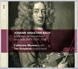 Catherine Manson - 6 Sonatas For Harpsichord & Violin Bwv 1014-1019 ryhmässä CD @ Bengans Skivbutik AB (4046246)