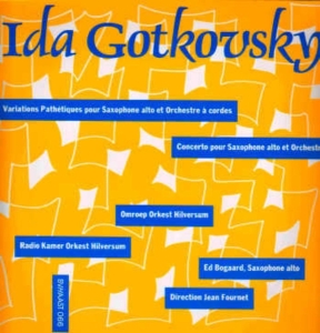 Gotkovsky Ida - Variations Pathetiques Pour Saxophone ryhmässä VINYYLI @ Bengans Skivbutik AB (4046624)