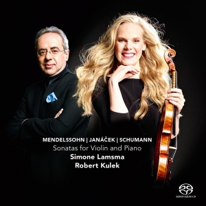 Simone Lamsma - Sonatas For Violin & Piano ryhmässä CD @ Bengans Skivbutik AB (4047240)