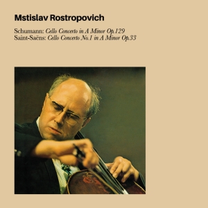 Rostropovich Mstislav - Schumann Cello Concerto In A Minor Op.129 /Saint-Saens Cello Concerto No.1 In A Minor Op.33 ryhmässä CD @ Bengans Skivbutik AB (4047256)