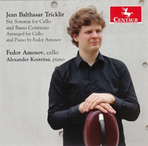 Tricklir J.B. - Six Sonatas For Cello & Basso Continuo ryhmässä CD @ Bengans Skivbutik AB (4047313)