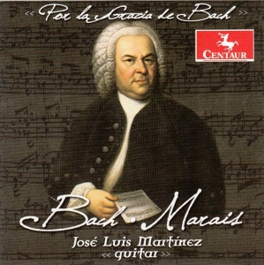 Jose Luis Martinez - Por La Gracia De Bach ryhmässä CD @ Bengans Skivbutik AB (4047427)