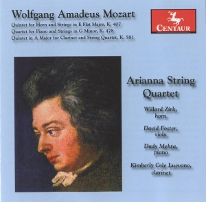 Arianna String Quartet - Quintets & Quartet ryhmässä CD @ Bengans Skivbutik AB (4047809)