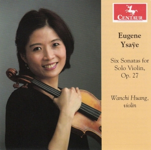 Huang Wanchi - Six Sonatas For Solo Violin Op.27 ryhmässä CD @ Bengans Skivbutik AB (4047888)