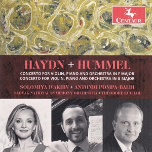 Solomiya Ivakhiv - Haydn And Hummel Concertos For Violin, Piano And O ryhmässä CD @ Bengans Skivbutik AB (4048920)