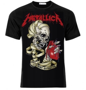 Metallica - Metallica T-Shirt Heart Explosive ryhmässä MERCH @ Bengans Skivbutik AB (4049214)