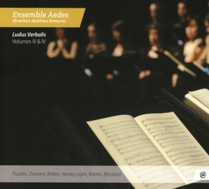 Ensemble Aedes - Ludus Verbalis Vol.3 & 4 ryhmässä CD @ Bengans Skivbutik AB (4049709)